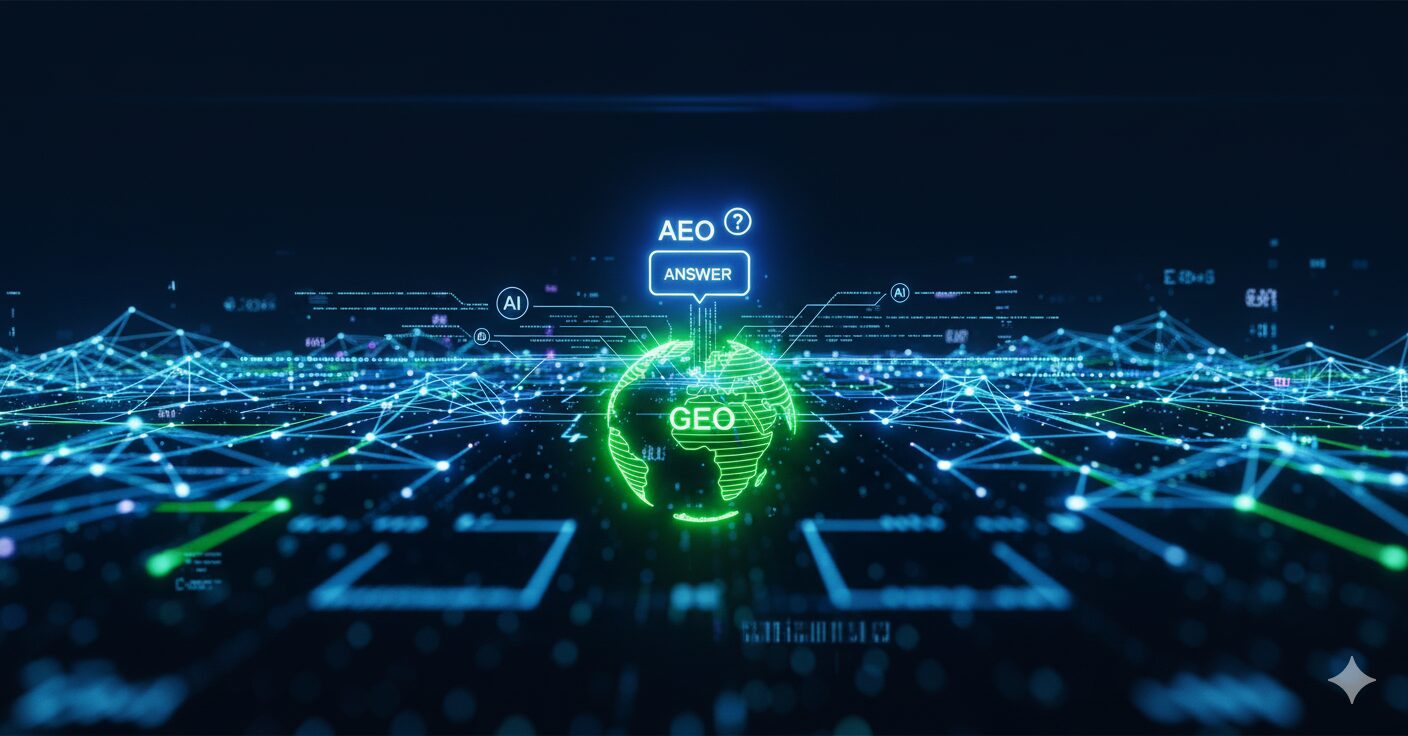 SEO AI, GEO và AEO – Khái niệm & Phân tích Kỹ Thuật