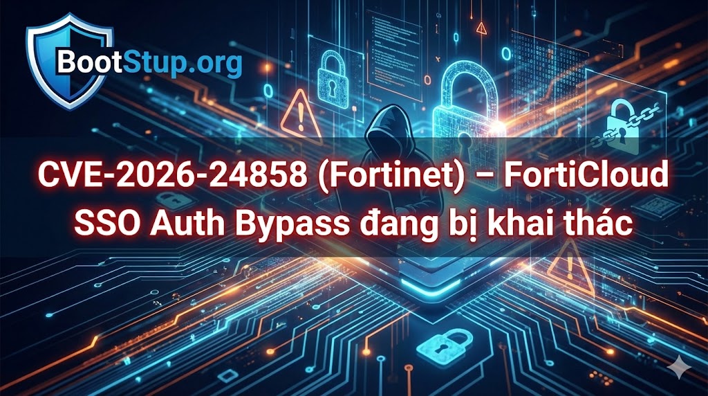 CVE-2026-24858 (Fortinet) – FortiCloud SSO Auth Bypass đang bị khai thác