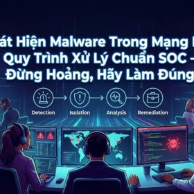 Phát Hiện Malware Trong Mạng LAN: Quy Trình Xử Lý Chuẩn SOC – Đừng Hoảng, Hãy Làm Đúng