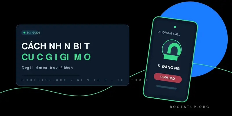 Cách nhận biết cuộc gọi giả mạo qua điện thoại