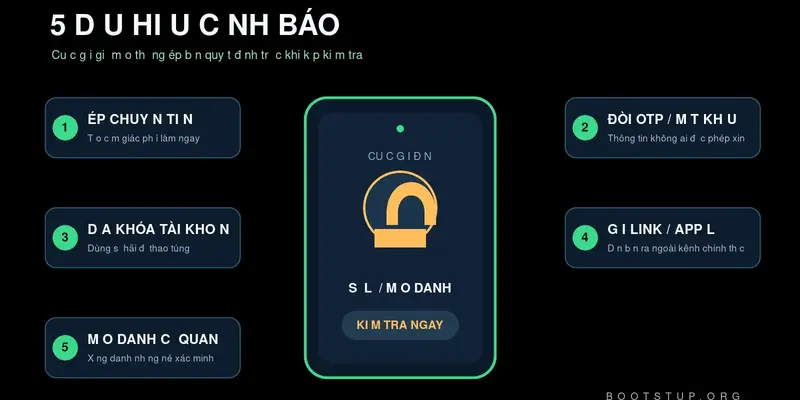 Năm dấu hiệu nhận biết cuộc gọi giả mạo