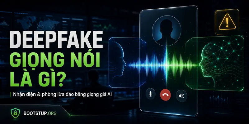 Deepfake giọng nói là gì? Minh họa cuộc gọi giả giọng AI và cảnh báo lừa đảo
